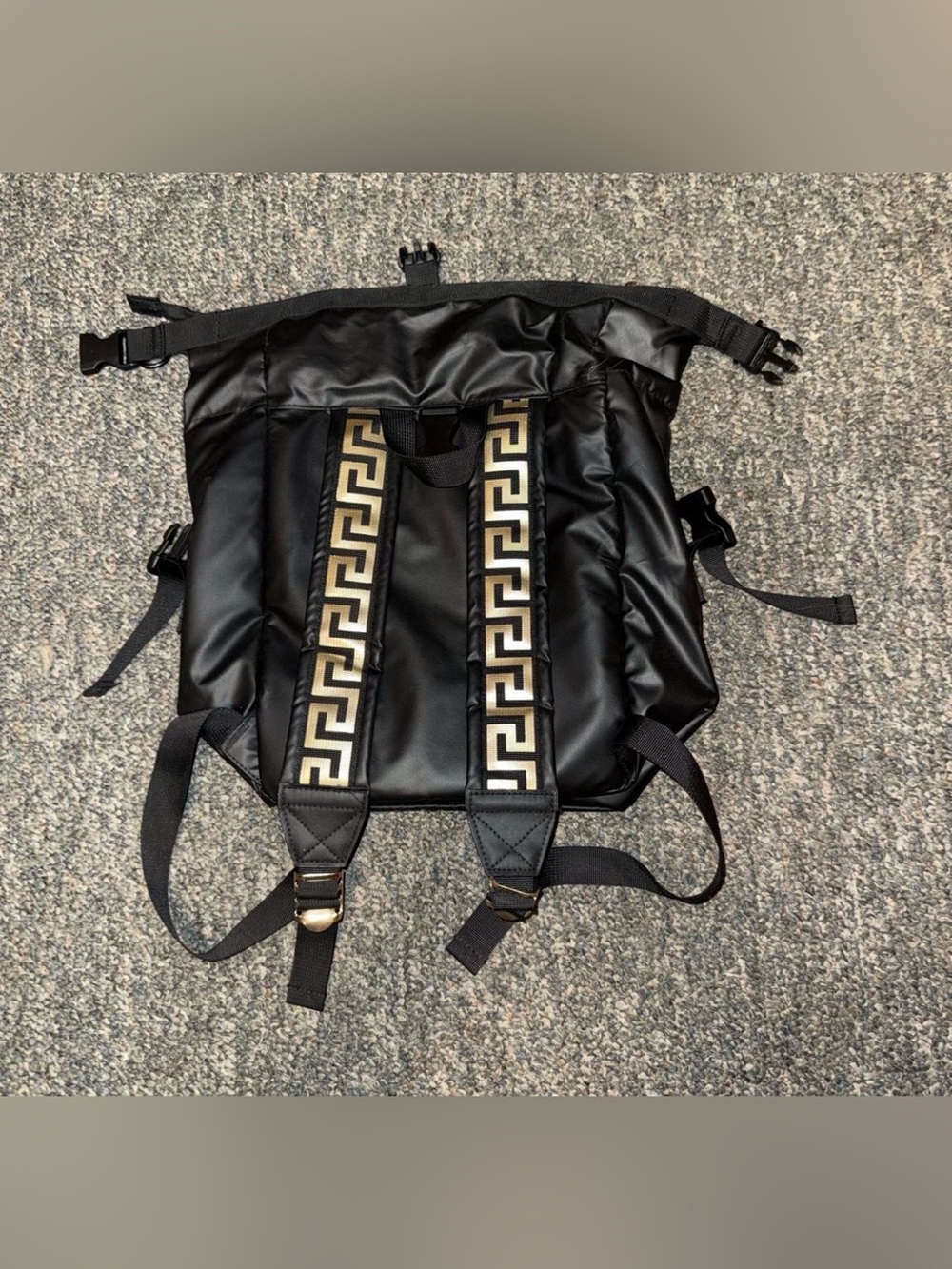 black Versace Parfums Rider backpack - Picture 2 of 6